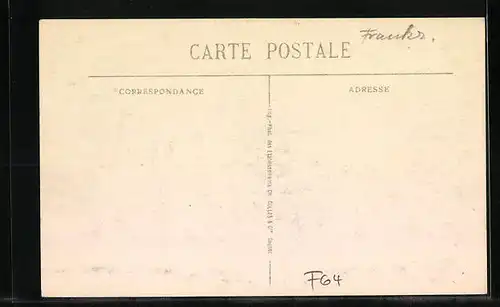 AK Pau, La Chaine des Pyrenees