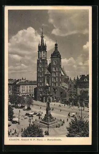 AK Krakow, Kosciol N. P. Marii, die Marienkirche