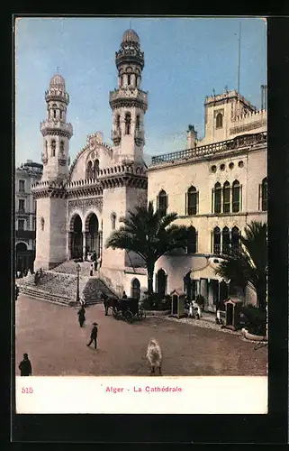 AK Alger, La Cathedrale