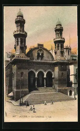 AK Alger, La Cathedrale