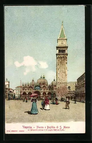 AK Venezia, Piazza e Basilica di S. Marco