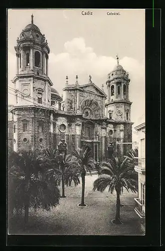 AK Cadiz, Catedral, Fassade