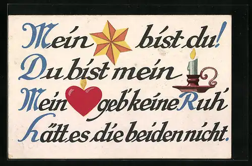 AK Rebus, Mein Stern bist du!, Du bist mein Licht.
