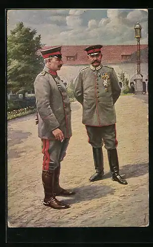 AK Paul von Hindenburg in Uniform