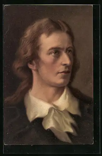 AK Portrait von Friedrich Schiller, Dichter