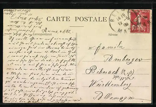 AK Paris, Place de la République et Tramway