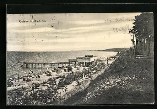 AK Lubmin, Partie am Ostseestrand