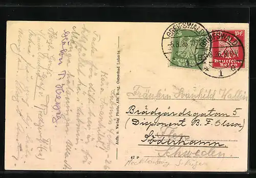 AK Lubmin, Partie am Ostseestrand