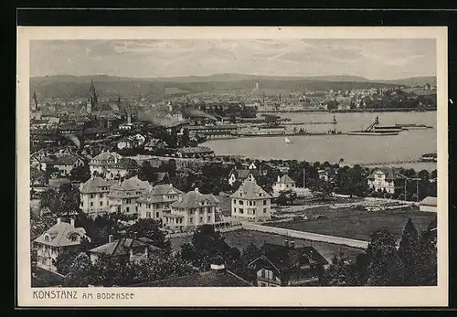 AK Konstanz a. Bodensee, Panorama