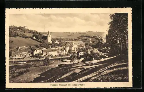 AK Passau, Ilzstadt mit Niederhaus
