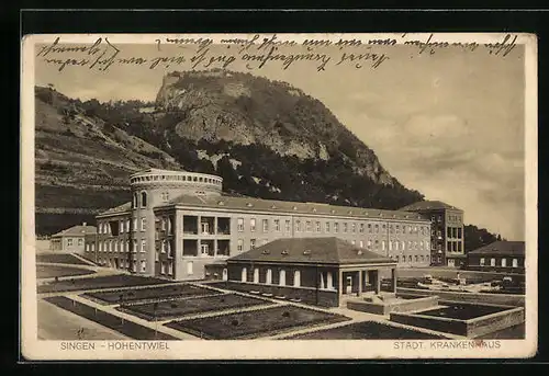 AK Singen-Hohentwiel, Städtisches Krankenhaus