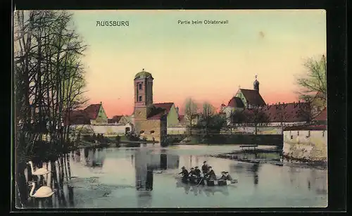 AK Augsburg, Partie beim Oblaterwall
