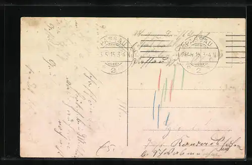 AK Passau, Partie an der Donauseite