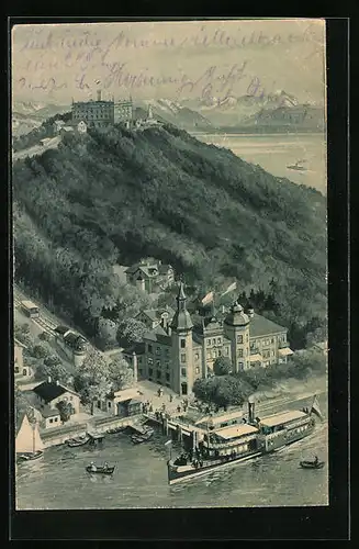 AK Starnberg, Hotel Leoni am Starnberger See