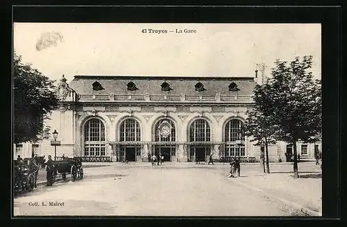AK Troyes, La Gare