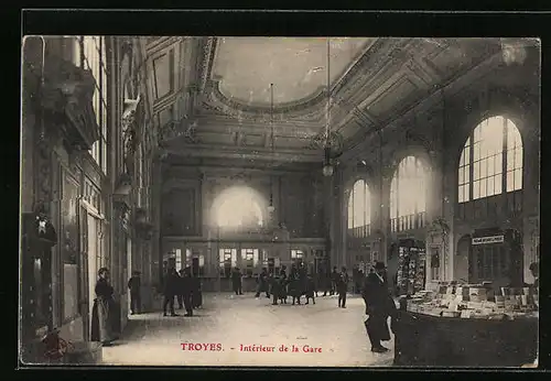 AK Troyes, Intérieur de la Gare