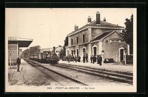 AK Pont-de-Braye, la Gare