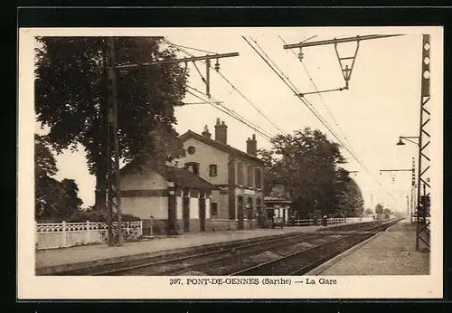 AK Pont-de-Gennes, La Gare