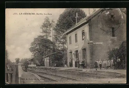 AK La Guierche, La Gare