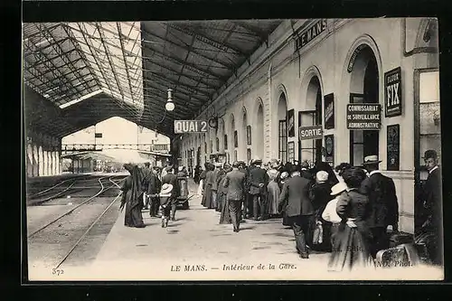 AK Le Mans, Intérieur de la Gare