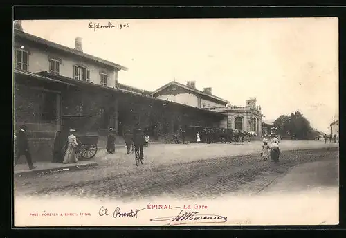 AK Épinal, La Gare