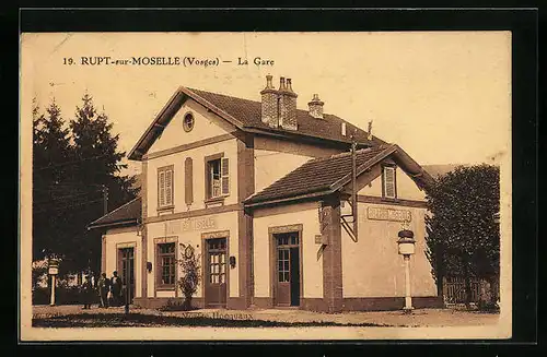 AK Rupt-sur-Moselle, La Gare