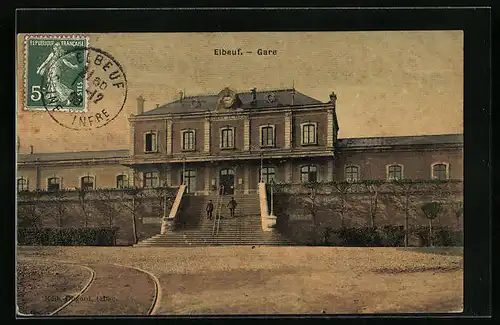 AK Elbeuf, La Gare