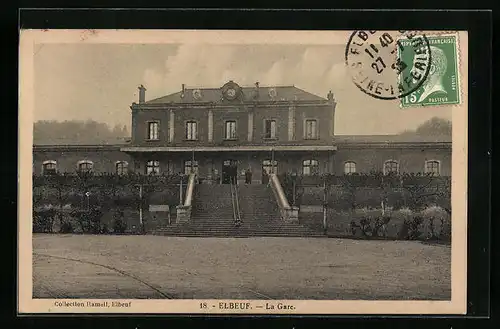 AK Elbeuf, La Gare