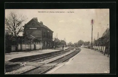 AK Incheville, La Gare