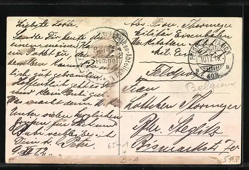 AK Anvers, La Gare Centrale