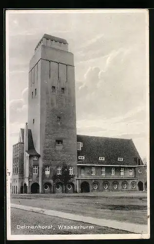 AK Delmenhorst, Blick zum Wasserturm