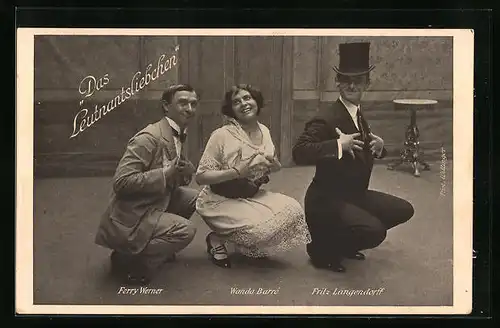 AK Operette Die Leutnantsliebchen mit Ferry Werner und Wanda Barre