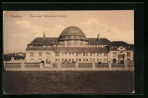 AK Hamburg, das neue Vorlesungs-Gebäude