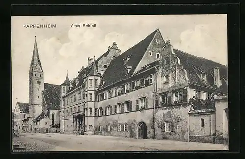 AK Pappenheim, das alte Schloss