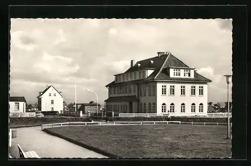 AK Westerland / Sylt, Partie am Hamburger Landschulheim