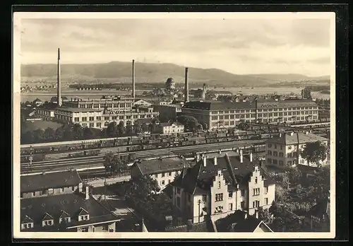 AK Singen am Hohentwiel, Blick auf die Maggi-Werke