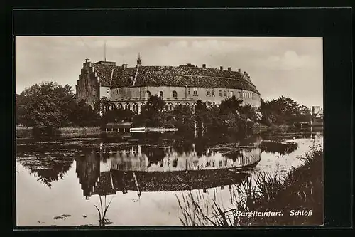 AK Burgsteinfurt, Schloss mit Spiegelbild im Wasser