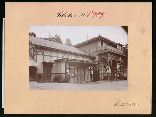 Fotografie Brück & Sohn Meissen, Ansicht Bad Elster, Albert-Theater