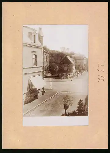 Fotografie Brück & Sohn Meissen, Ansicht Fröndenberg, Strassenpartie im Ort