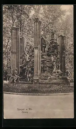 AK Speyer a. Rh., Ölberg