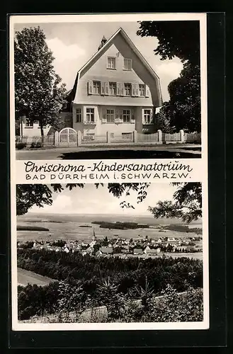 AK Bad Dürrheim /Schwarzw., Chrischona-Kindersanatorium