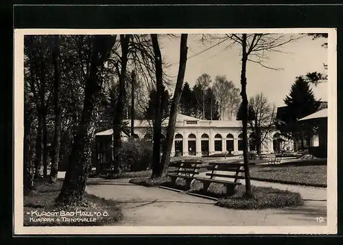 AK Bad Hall, Kurpark und Trinkhalle