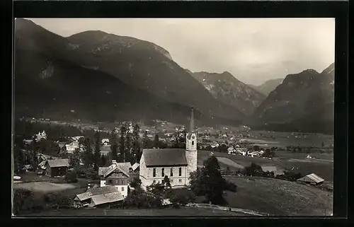 AK Gosau, Ortsansicht mit Sarstein