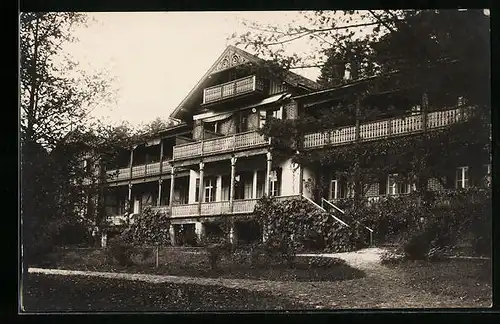Foto-AK Goisern, Blick auf das Iod-Schwefelbad