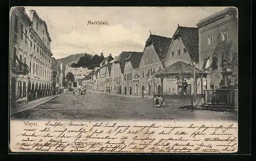 AK Weyer, Der Marktplatz