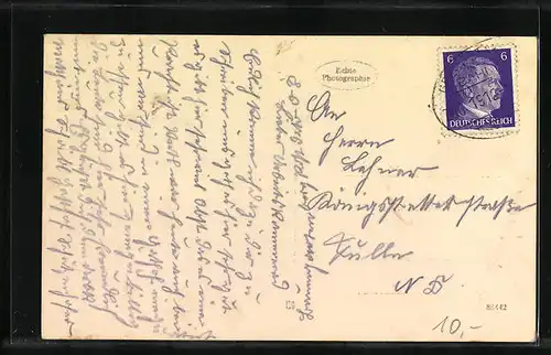 AK Baumgartenberg, Ortspartie mit dem Kloster