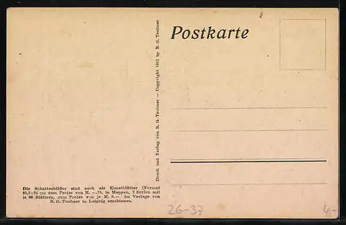 Künstler-AK Diefenbach: Göttliche Jugend I. Blatt 19 - Elfensprung auf Grashalmen
