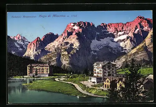 AK Belluno, Lago di Misurina, Dolomiti Ampezzane