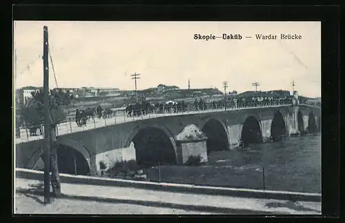 AK Skopie, Wardar-Brücke