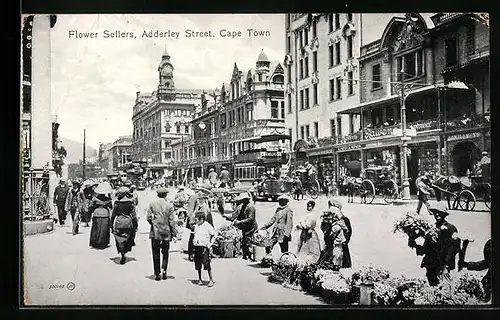 AK Cape Town, Flower Sellers, Adderley Street